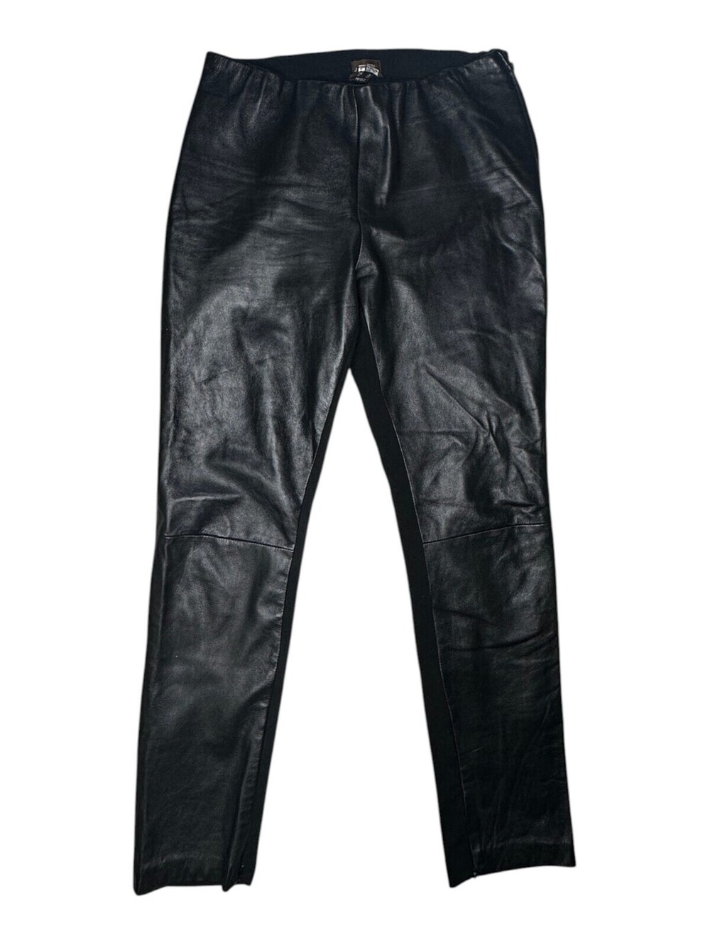 Danier Women's Black Leather Pants Size 10